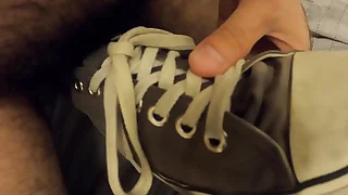 Cum inside get hitched dirty shoe usual as fleshlight